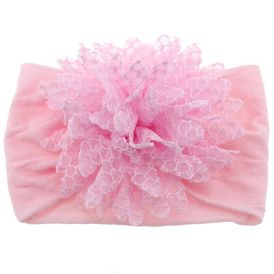 

New Baby Girls Big Lace Floral Design Headband Headwear Apparel Photography Prop Party Gift