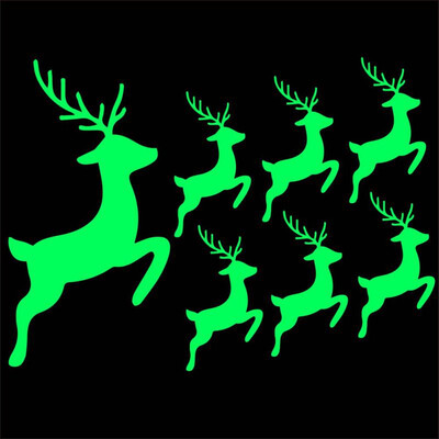 

DIY Bright Paster Home Decor Wall Stickers Cartoon Pattern Creative Figures Posters Fluorescence Sticker For Home Child Room