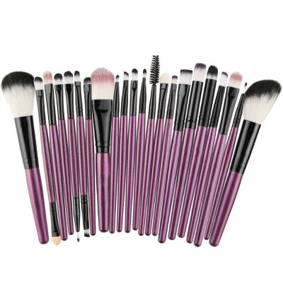 

SHOUHENGDA 22Pcs Professional Makeup Brushes Eyebrow Eyeliner Lip Blusher Foundation Powder Cosmetic Maquiagem Tools Set