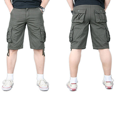 

Mens Multi Pocket Cargo Pants Military Army Combat Trousers Work Cargo Pants Casual Walking