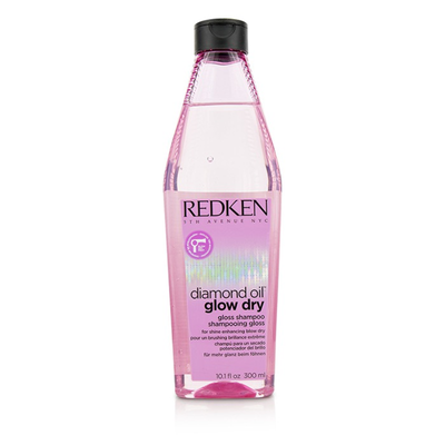

REDKEN - Diamond Oil Glow Dry Gloss Shampoo For Shine Enhancing Blow Dry 300ml101oz