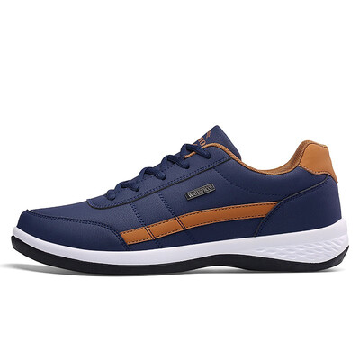 

Fashion Men Sneakers for Men Casual Shoes Breathable Lace up Mens Casual Shoes Spring Leather Shoes Men chaussure homme