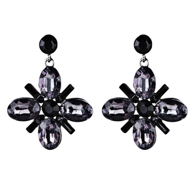 

Women Fashion Decorations Alloy Retro Jewelry Earrings Inlaid Earrings