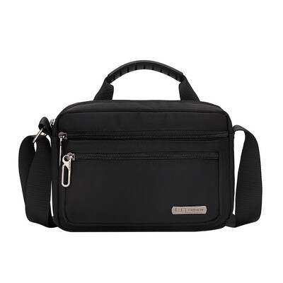 

Tailored Men Fashion Pocket Solid Unisex Shoulder Handbag Casual Bag Waterproof Bag