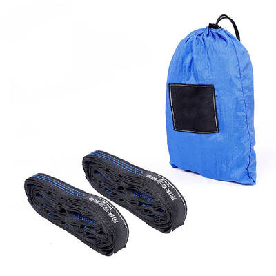 

2PCS 300KG Outdoor Camping Hiking Hammock Hanging Belt Hammock Strap Rope with Metal Buckle Load Bind Rope