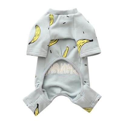 

Pet Dog Coat Outdoor Wear Dog Four Legs Clothes Blue Pink White Warm Dog Clothes Puppy Jumpsuit Jacket Long Sleeve Sweater