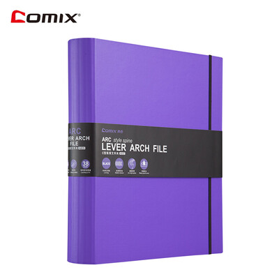 

Comix A4 Lever Arch File 2-Ring Binder File Folder Document Organizer for Business Office School Student Teacher Stationery Suppli