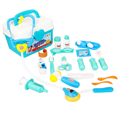 

Gobestart 22PCS Children Pretending Doctors Medical Game Suit Role Playing Toy