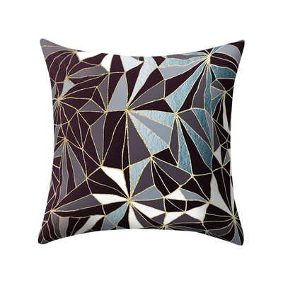 

〖Follure〗Rose Black Gold Cushion Cover Square Pillowcase Home Decoratio