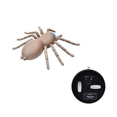 

Trick Toy Plastic Spider Children Remote Control Infrared Scary Insect Electric Wireless Fake Realistic Novelty Spider Toy