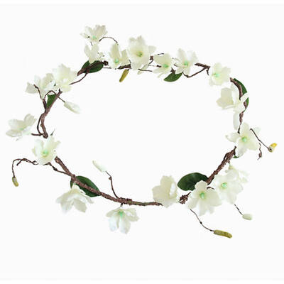 

Magnolia flower vine artificial flower rose flower rattan Rattan Wedding Arch decoration Vine Artificial flowers Home party