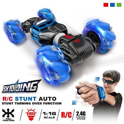 

RC Stunt Car 4WD Watch Gesture Sensor Control Deformable Electric Car All-Terrain Transformable Car