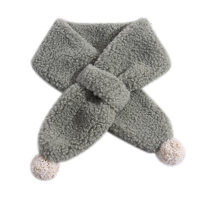 

New Autumn Winter baby boy scarf Boys Girls Baby Cotton Solid Color Lambskin Warm Soft Scarf Cotton Neck Scarves
