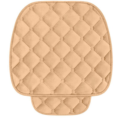 

New Winter Velvet Non-slip Warm Car Seat Cushion Cover Warm Soft Pad Front Row