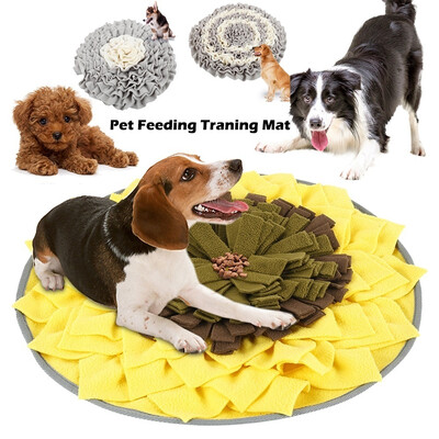 

Washable Interactive Dog Toys Pet Snuffle Mat Feeding Traning Mat Dog Nosework Feed Mat Stress Release Encourages Foraging Skills