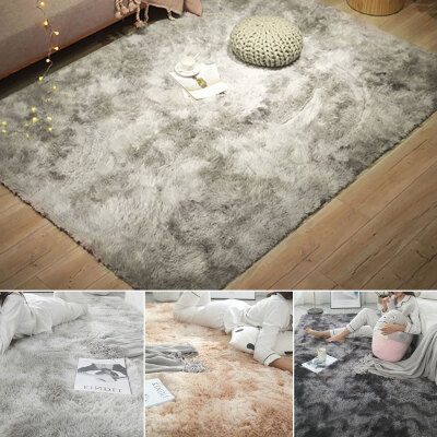 

Super Soft Tie-Dye Fluffy Rugs Anti-Skid Shaggy Area Rug Floor Mats for Living Rooms Bedroom Bathroom Hallway Home Supplies