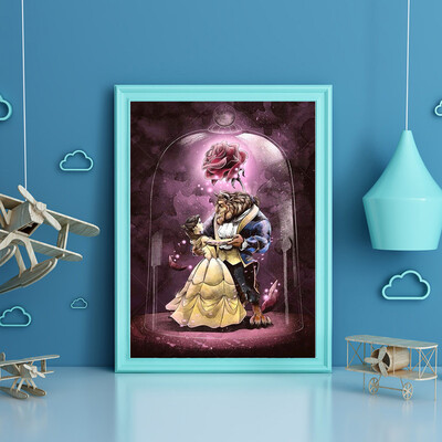 

Gobestart 5D DIY Diamond Painting Embroidery Round Diamond Home Decor Gift