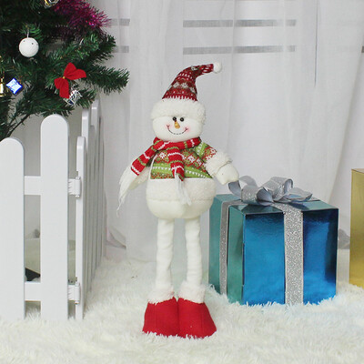 

Toponeto Christmas Ornament Cute Stretchable Dolls Adjustable Christmas Dolls Gift