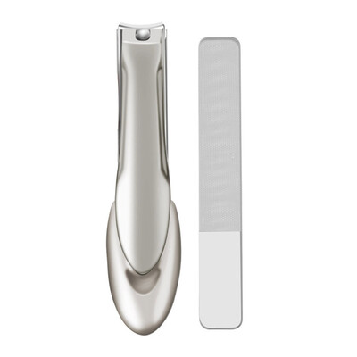 

Gobestart 2Pcs Stainless Steel Nail Clippers Scissors Suit Set Kits Manicure
