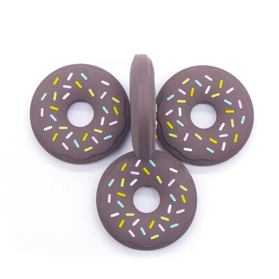 

2020 New Arrival CE FDA Certified PBA Free Baby Teether Silicone Donut Teethers