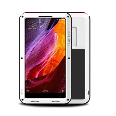 

Full Body Protective Xiaomi Mi Mix 2 Case For Xiaomi mi Mix 2 Mix2 Phone & Gorilla Glass Metal Armor sFor Xiaomi Mi Mix 2 Case