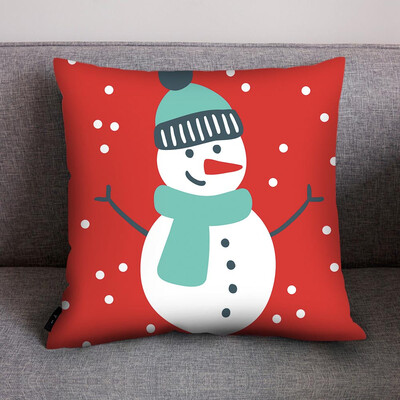 

Tailored Print Pillow Case Polyester Sofa Car Cushion Cover Home Decor