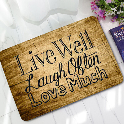 

Toponeto Letter Funny Welcome Home Entrance Floor Rug Non-slip Doormat Outdoor Mat