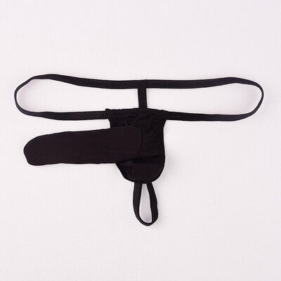 

Mens G-string Underwear Breathable Bulge Elephant Nose Lingerie Briefs Knickers