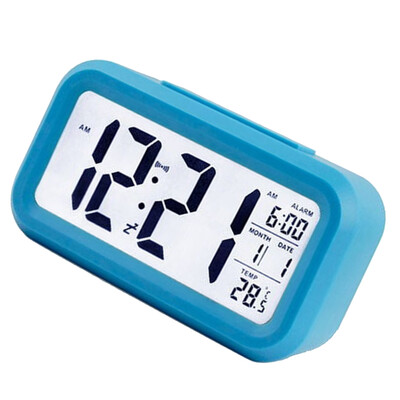 

Electric Desktop Clock Electronic Alarm Digital Big LED Screen Clock Date Time Calendar Desk Watch
