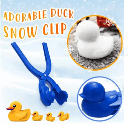 

Siaonvr Snow Snowball Maker Clip Maker Animal Shaped Snow Sand Mold Tool Winter Kids 4PC