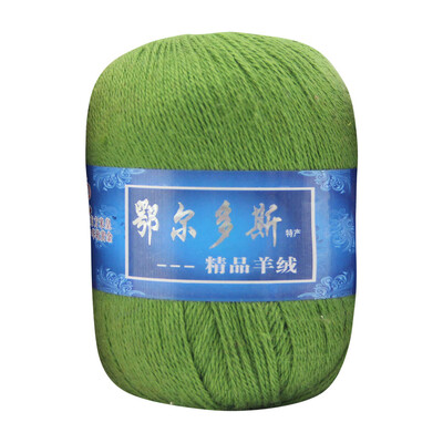

Gobestart 1pc Soft Cashmere Yarn Hand-knitted Mongolian Woolen DIY Weave Thread
