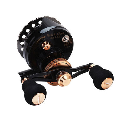 

All Metal Fishing Reels Anti-slip Left Right Hand Handle Front Raft Wheel Winter Ice Fishing Supplies