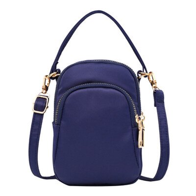 

Women Multilayer Waterproof Nylon Large Capacity Crossbody Shoulder Bag Handbag