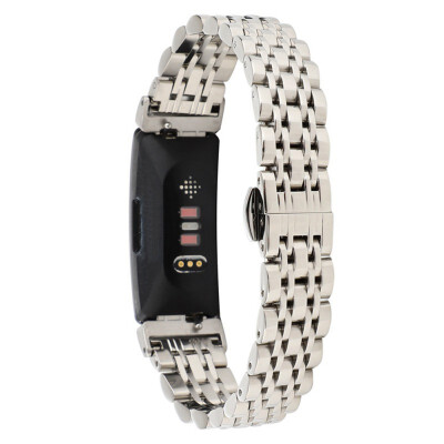 

Gorgeous Fashion Unisex Stainless Steel Chain Bracelet Wristband Adjustable Bands Smart Watch For lady