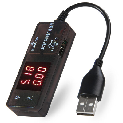 

KW203 USB Current Voltage Detector Ampere Meter with Dual Output