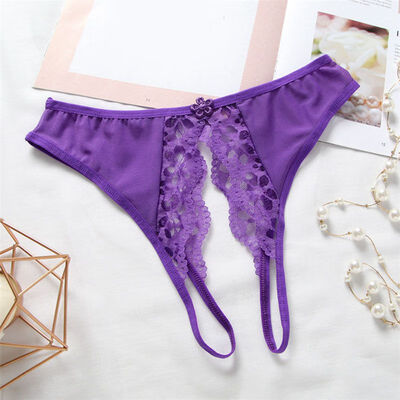 

Womens Sexy Lace Hollow Out Underwear Women Seamless Panties G-String Briefs Lingerie Tanga Thong New