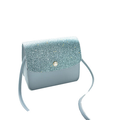 

Fashion Women Shoulder Bag Stars Sequins Faux Leather Messenger Crossbody Pouch