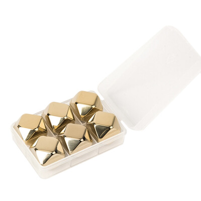 

Geometry-type Frozen Stone Reusable Frozen Stone Stainless Steel Frozen Stone For Whisky Bar Supplies 4PCS6PCS