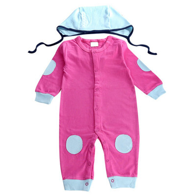 

New Novelty Autumn Infant Baby Girls Long Sleeve Patchwork Rompers Kids Boys Bodysuit Jumpsuit