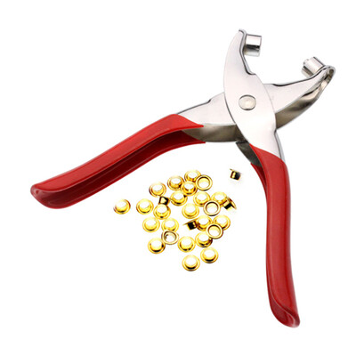 

Hole Maker Steel Manual Tool Durable Eyelet Pliers Leather Craft Practical