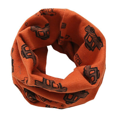 

Fashion Infant Thick Cotton Collar Scarves Baby Boys Girls Winter Warmer Cartoon Animal Pattern Scarf Toddler Neckerchiefs 0-12Y