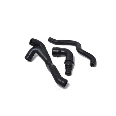 

3PCS Plastic Engine Crankcase Breather Hose Kit Compatible for Jetta Golf MK4 Audi 18T 06A103213F
