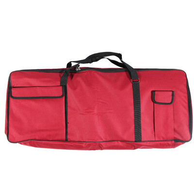 

61-Key Keyboard Electric Piano Organ Gig Bag Soft Case Dual Zipper 393" 157" 600D Cloth PE Foam Padded