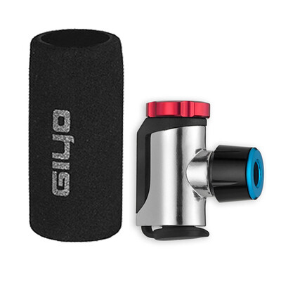 

Bicycle Pump Fast Fill Bike Tire CO2 Inflator Air Nozzle Sponge Covers Head Kits