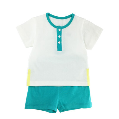 

Baby Touch Happy Mouse Sports Short Sleeve Set 15149