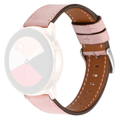 

〖Follure〗Slim Premium Leather Band Replacement Strap For Samsung Galaxy Watch Active 40mm