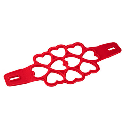 

Drop shipping 2018 new Fantastic Nonstick Pancake Maker Egg Ring Maker Perfect Pancakes Easy Silicone egg pancake mold