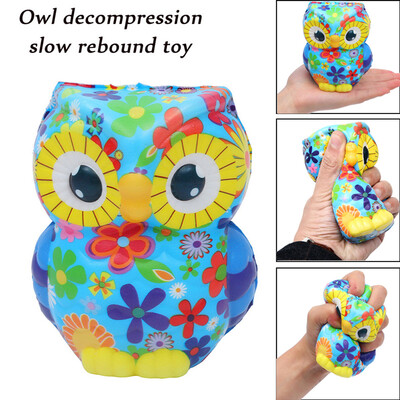 

〖Follure〗Adorable Owl Squeeze Slow Rising Cartoon Doll Cream Scented Stress Relief Toy