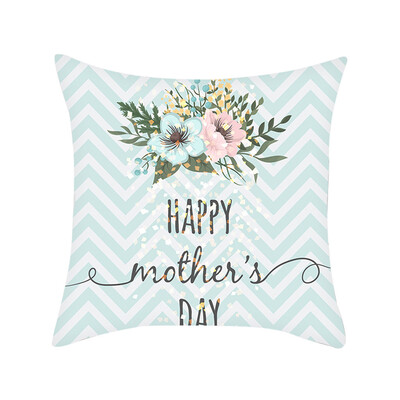

〖Follure〗Happy Mothers Day Sofa Bed Home Decoration Festival Pillow Case Cushion Cover