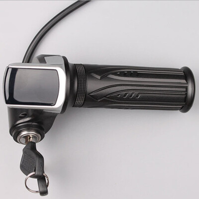 

E-Bike Electric Scooter 5v Speed Adjustment Handlebar Grip LED Digital Meter